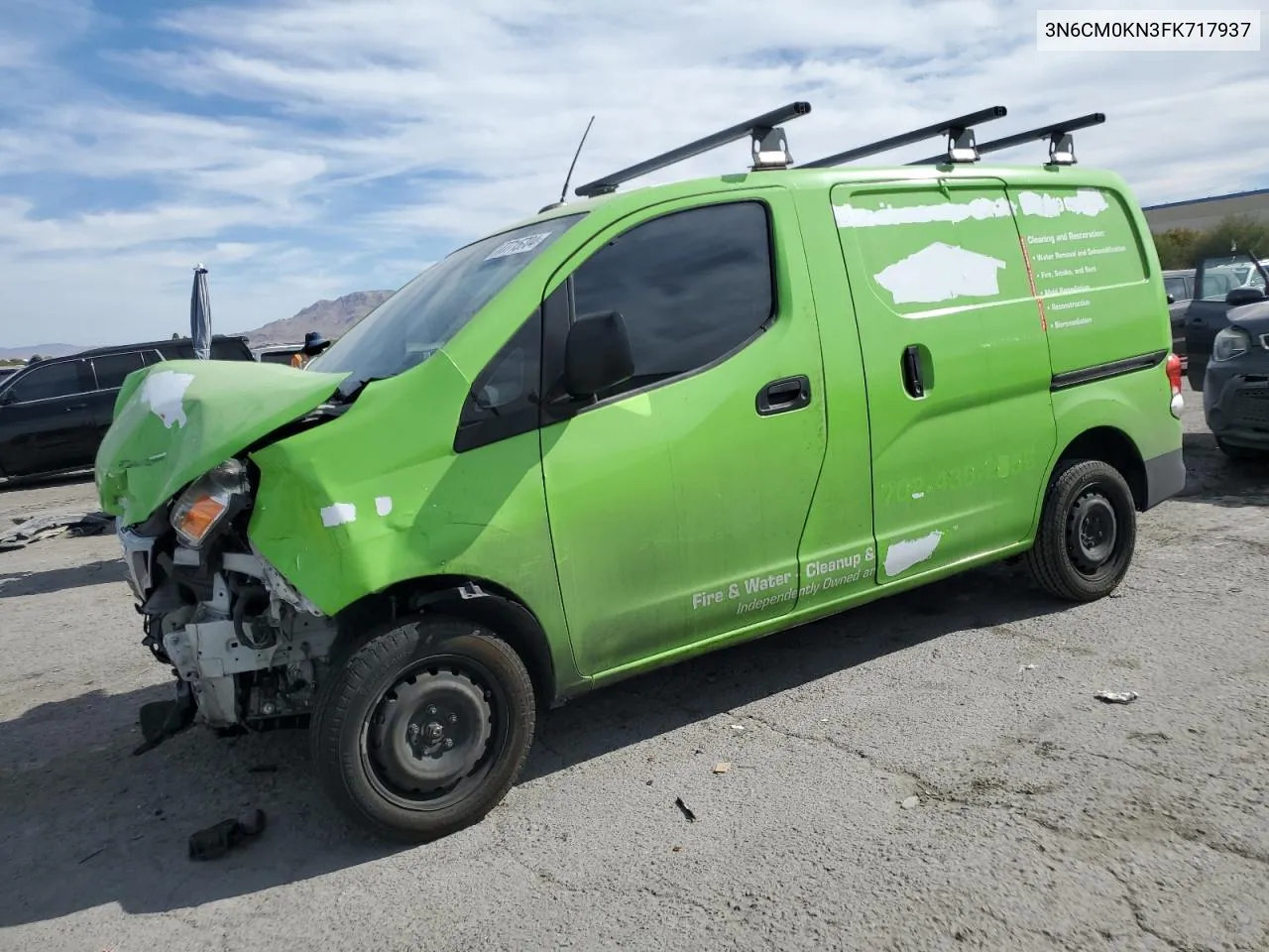 2015 Nissan Nv200 2.5S VIN: 3N6CM0KN3FK717937 Lot: 77715704