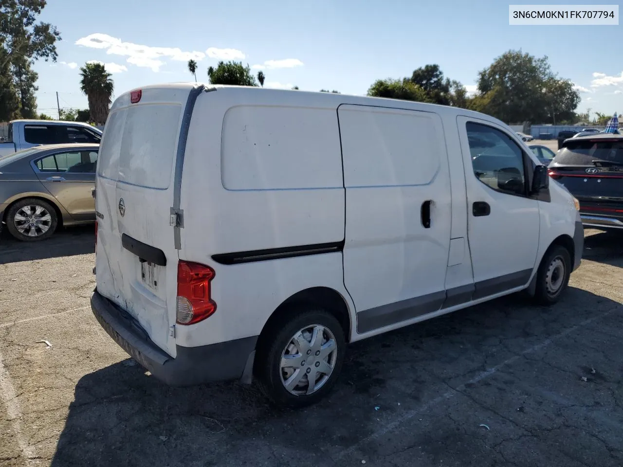 2015 Nissan Nv200 2.5S VIN: 3N6CM0KN1FK707794 Lot: 77996774