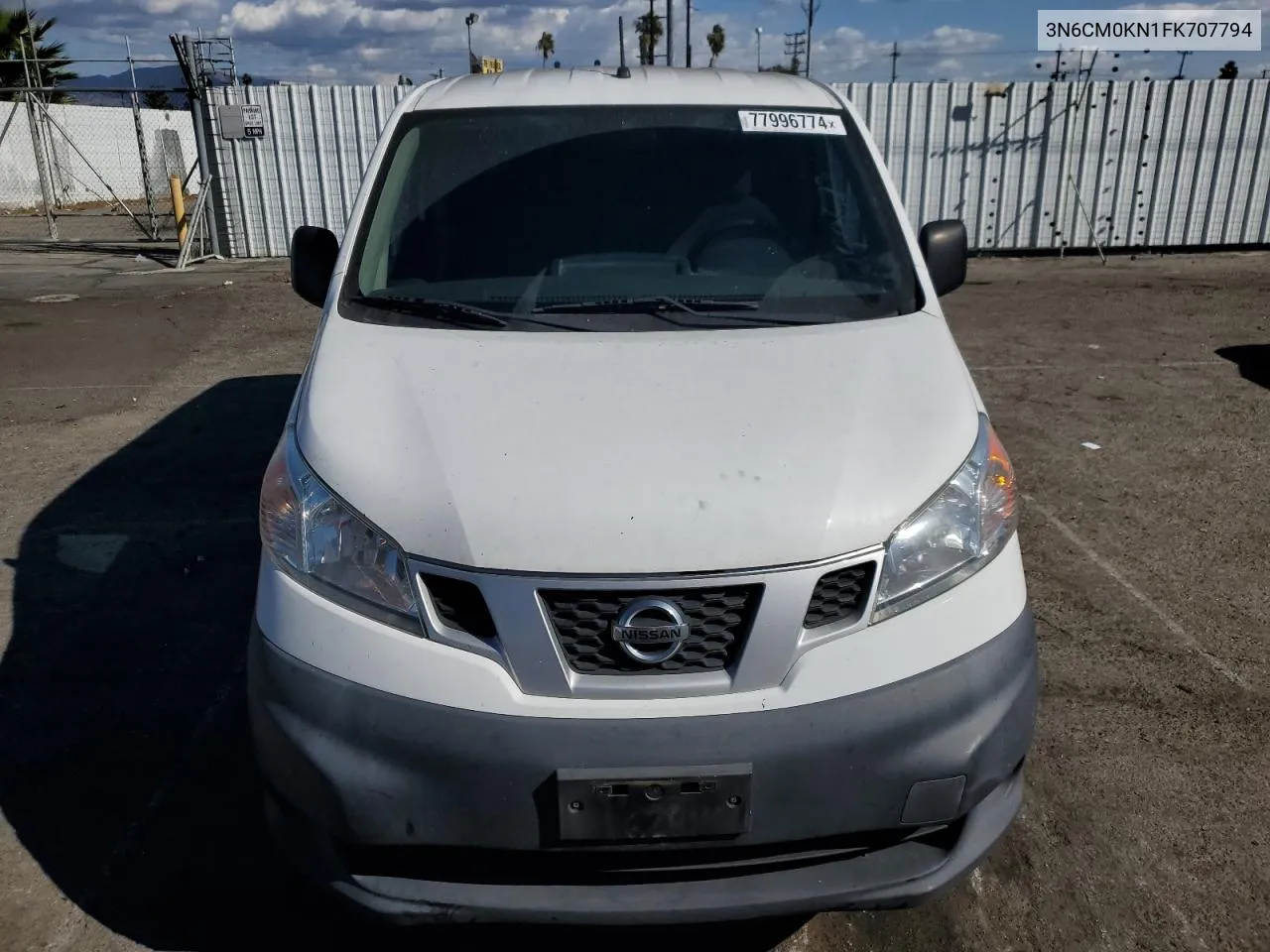 2015 Nissan Nv200 2.5S VIN: 3N6CM0KN1FK707794 Lot: 77996774