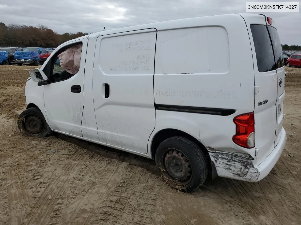 2015 Nissan Nv200 2.5S VIN: 3N6CM0KN5FK714327 Lot: 78981614