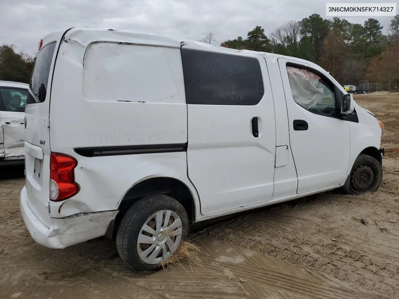 2015 Nissan Nv200 2.5S VIN: 3N6CM0KN5FK714327 Lot: 78981614