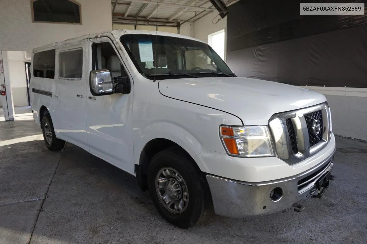 2015 Nissan Nv 3500 S VIN: 5BZAF0AAXFN852569 Lot: 79082454