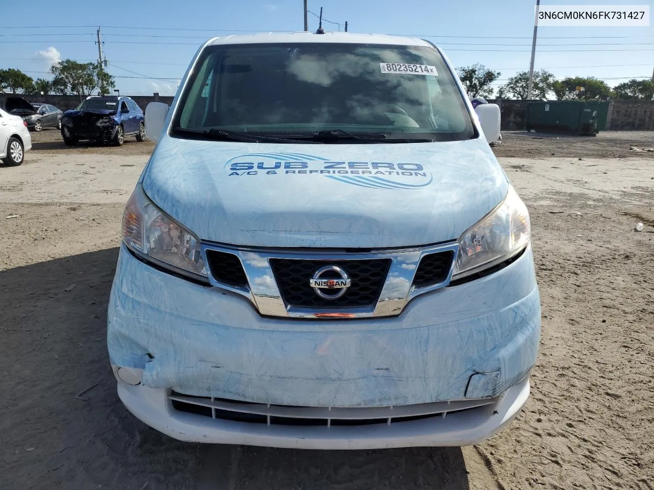 2015 Nissan Nv200 2.5S VIN: 3N6CM0KN6FK731427 Lot: 80235214