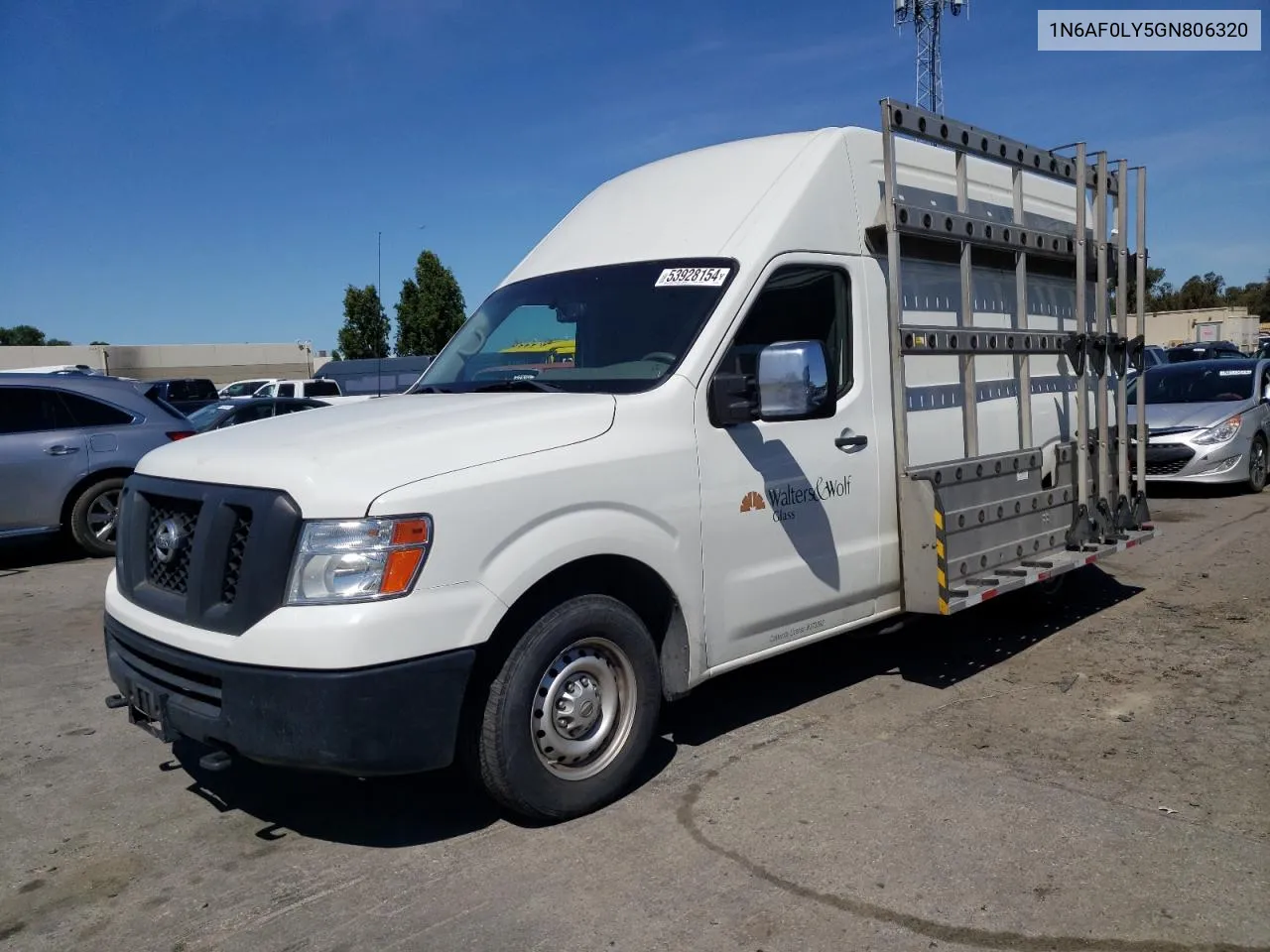 2016 Nissan Nv 2500 S VIN: 1N6AF0LY5GN806320 Lot: 53928154