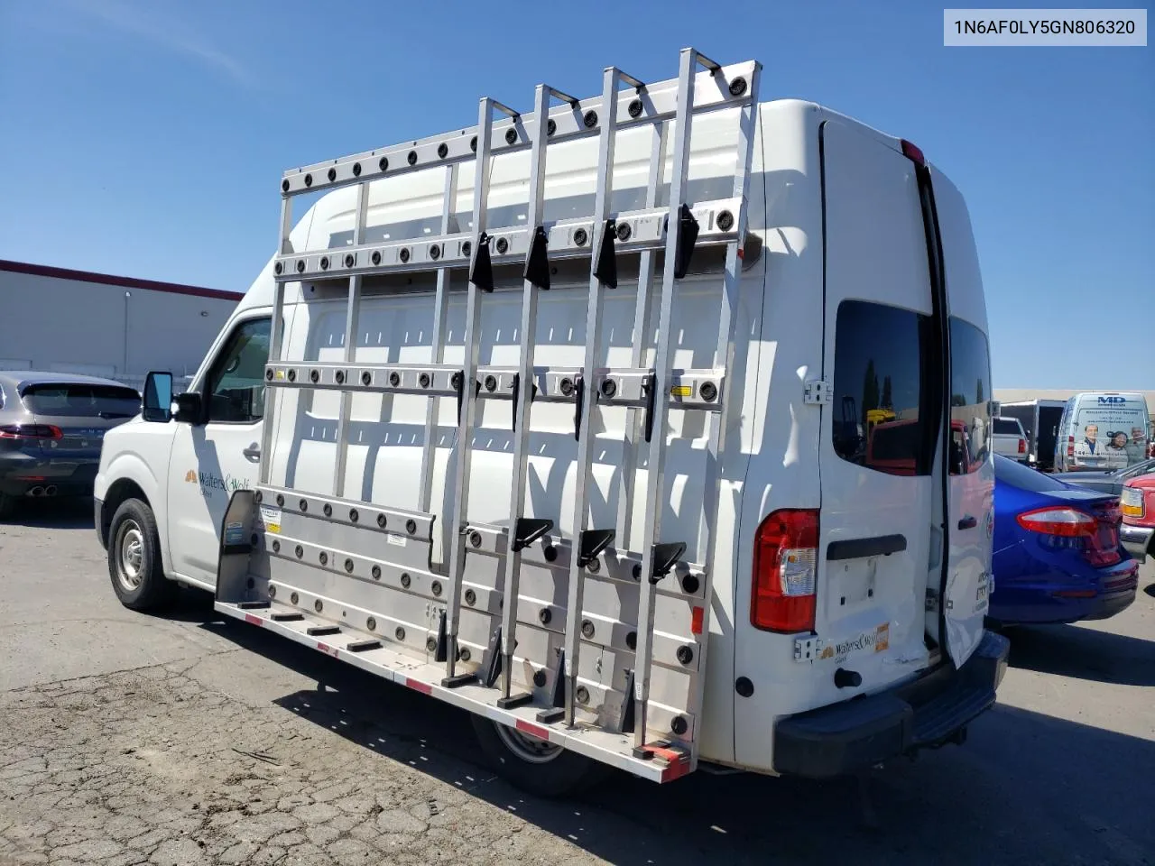 2016 Nissan Nv 2500 S VIN: 1N6AF0LY5GN806320 Lot: 53928154