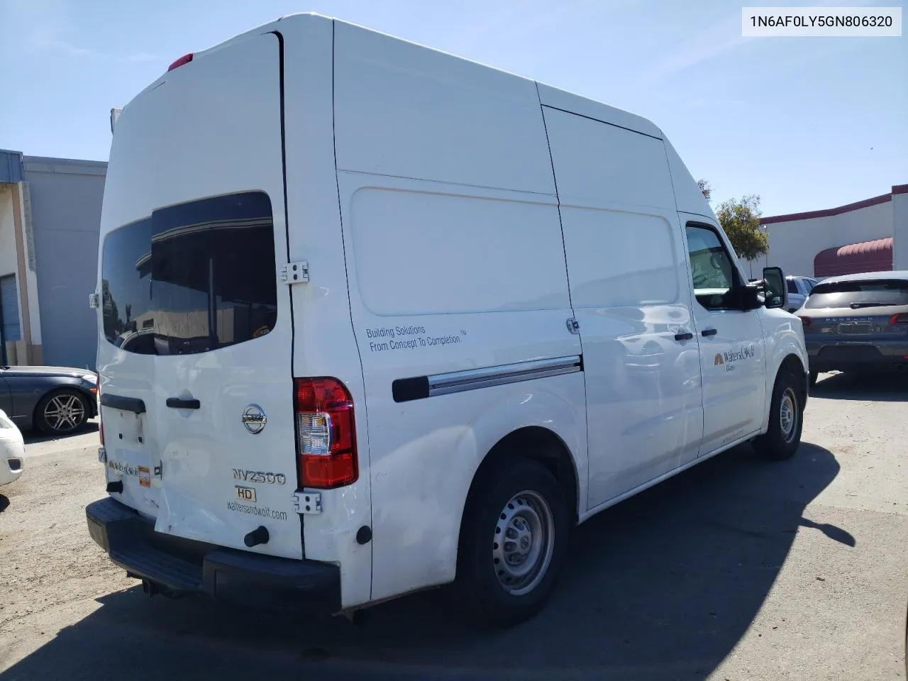 1N6AF0LY5GN806320 2016 Nissan Nv 2500 S