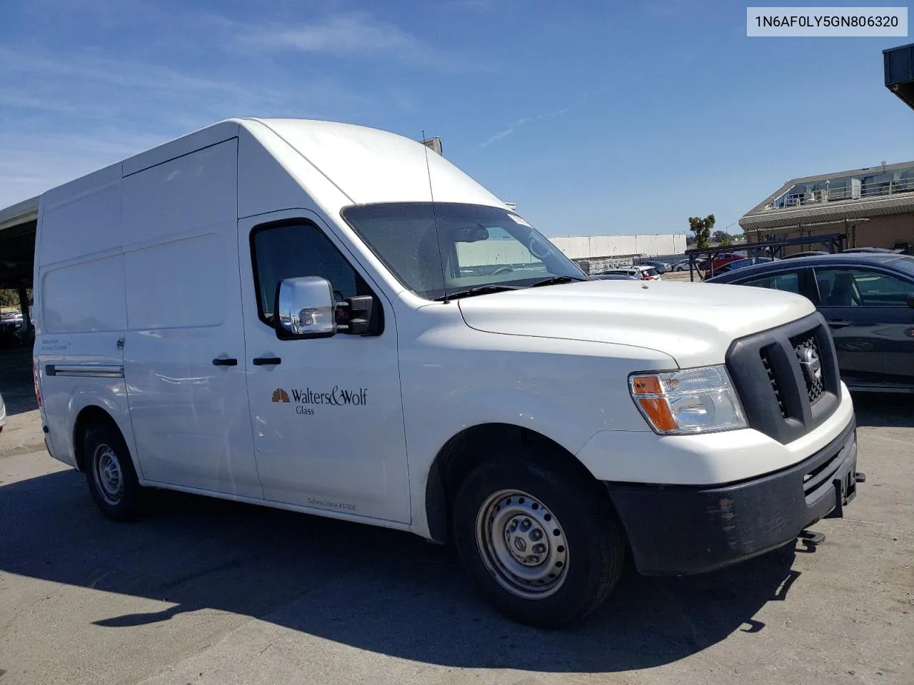 2016 Nissan Nv 2500 S VIN: 1N6AF0LY5GN806320 Lot: 53928154