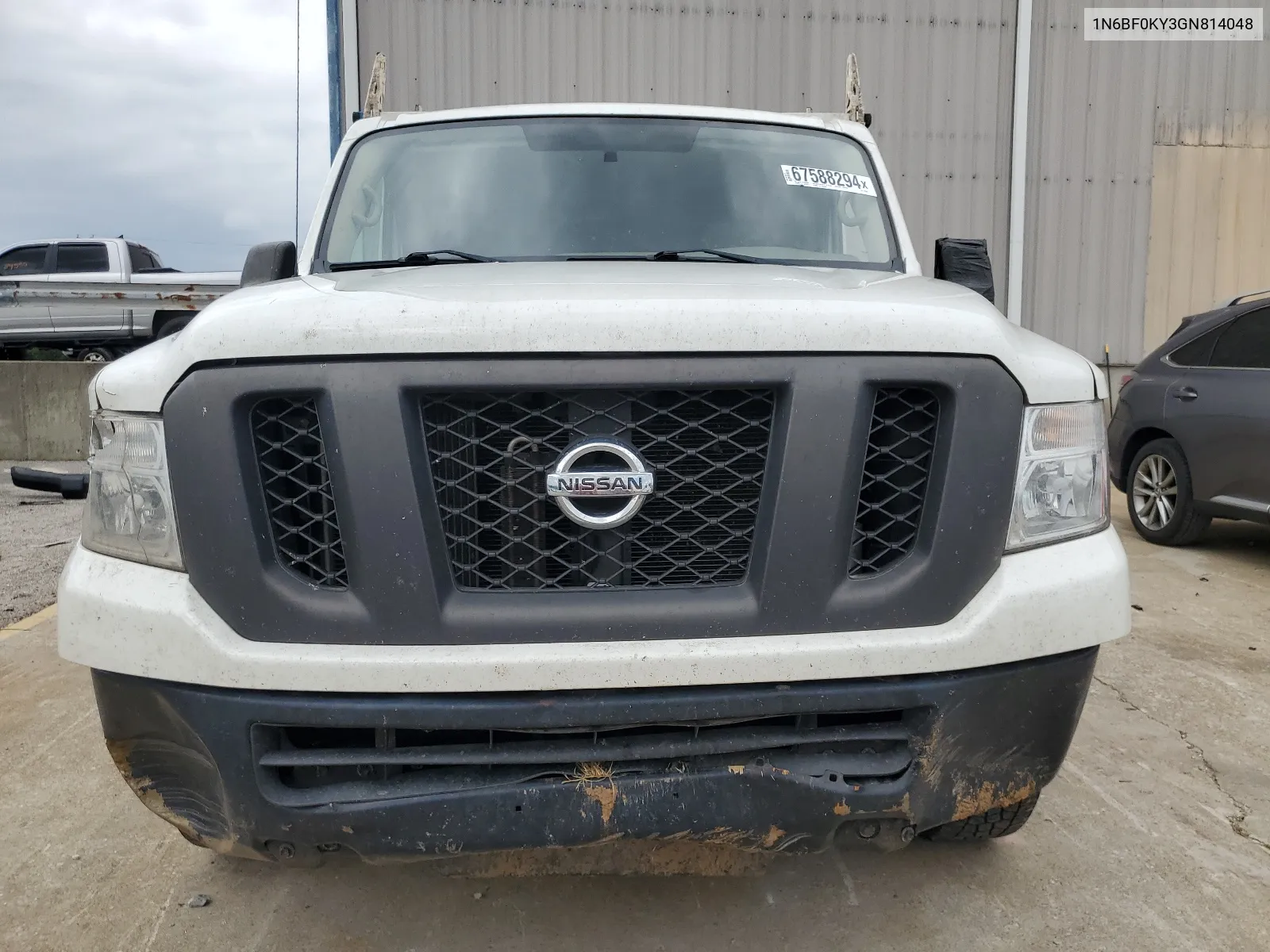 2016 Nissan Nv 1500 S VIN: 1N6BF0KY3GN814048 Lot: 67588294