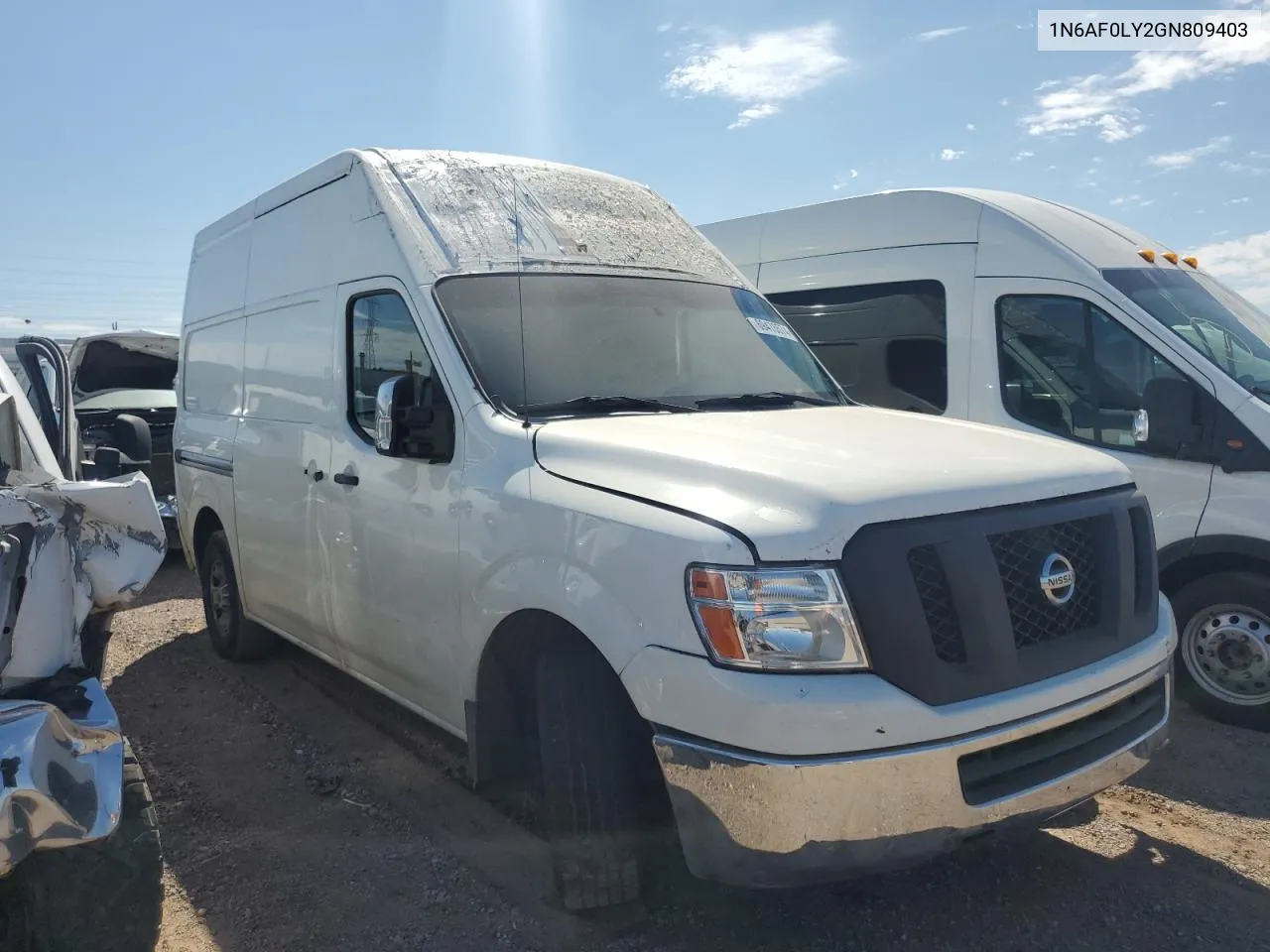 2016 Nissan Nv 2500 S VIN: 1N6AF0LY2GN809403 Lot: 69476574