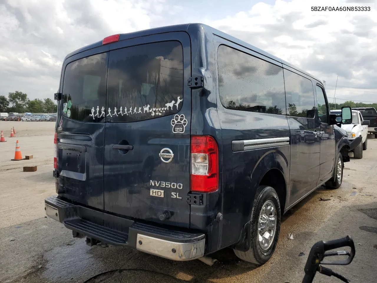 2016 Nissan Nv 3500 S VIN: 5BZAF0AA6GN853333 Lot: 69688744