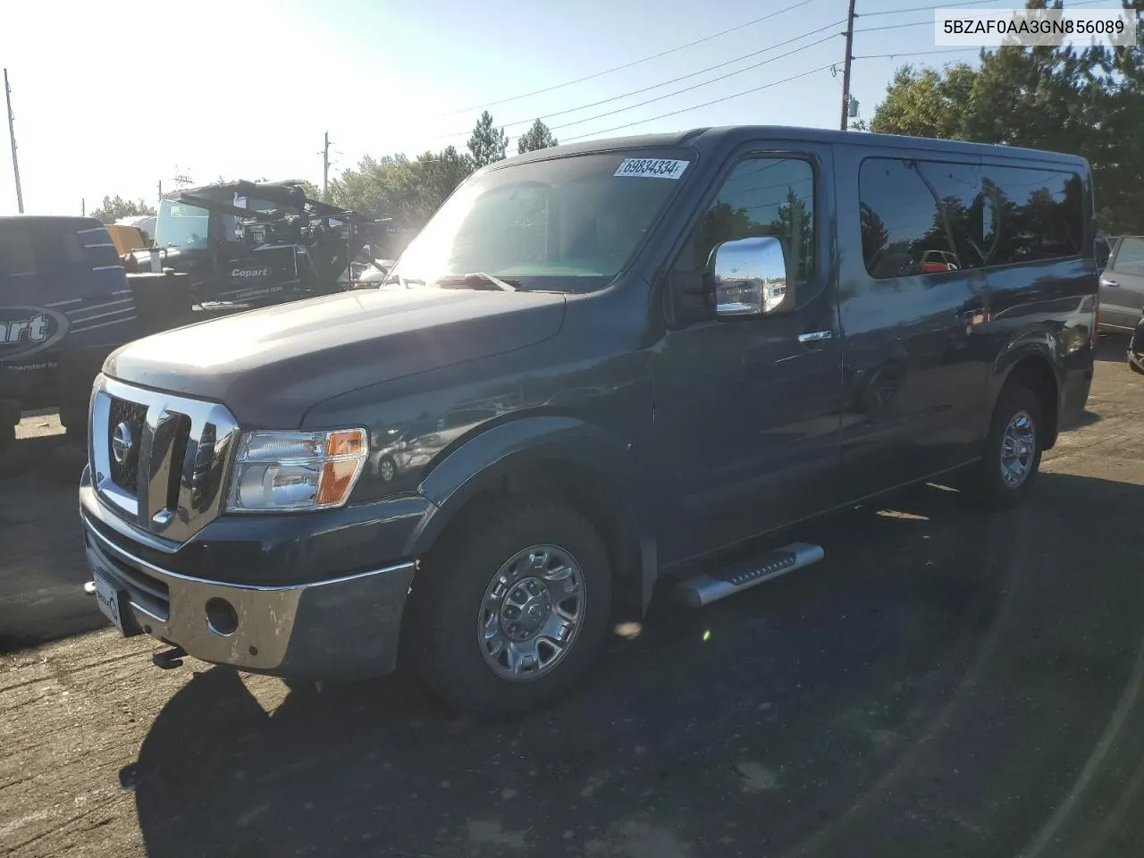 2016 Nissan Nv 3500 S VIN: 5BZAF0AA3GN856089 Lot: 69834334