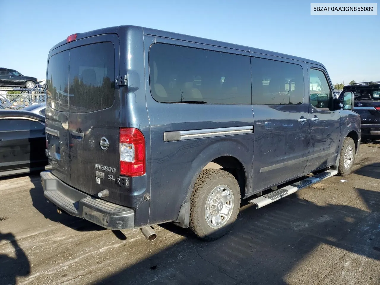 5BZAF0AA3GN856089 2016 Nissan Nv 3500 S