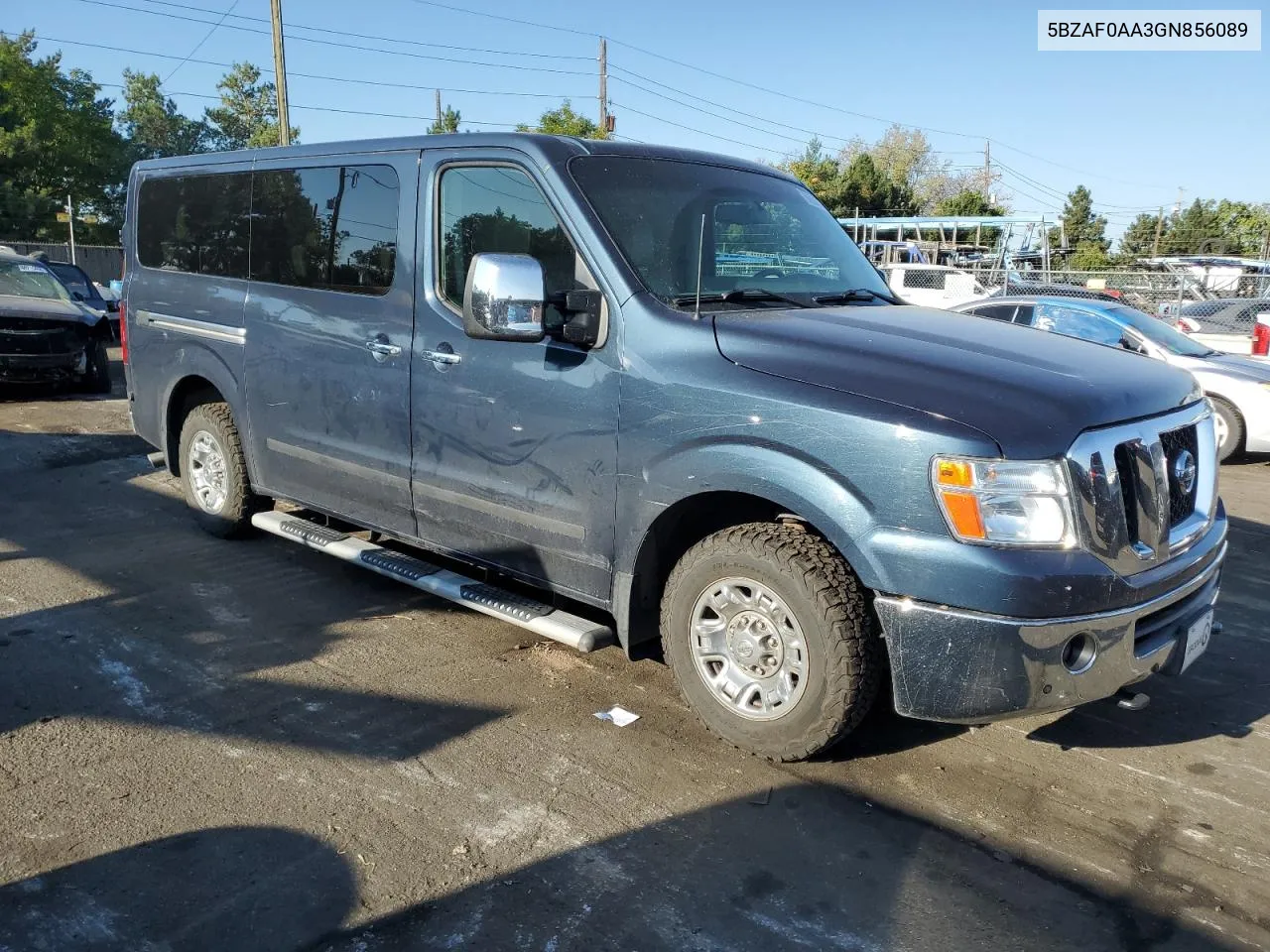 5BZAF0AA3GN856089 2016 Nissan Nv 3500 S