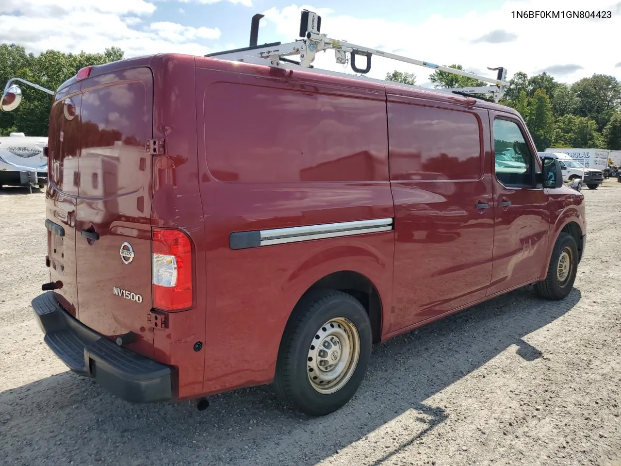 2016 Nissan Nv 1500 S VIN: 1N6BF0KM1GN804423 Lot: 70599874