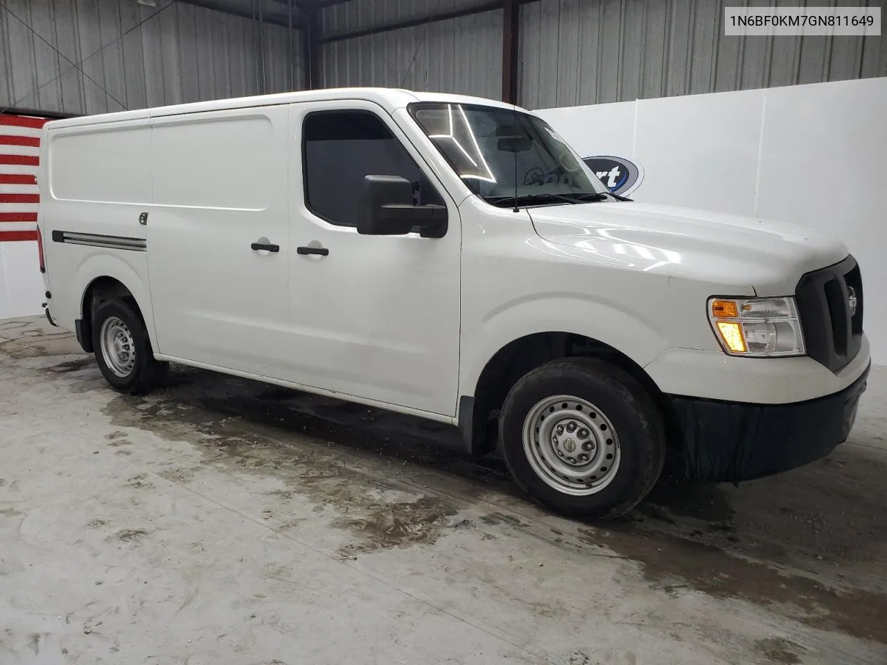 2016 Nissan Nv 1500 S VIN: 1N6BF0KM7GN811649 Lot: 70610874