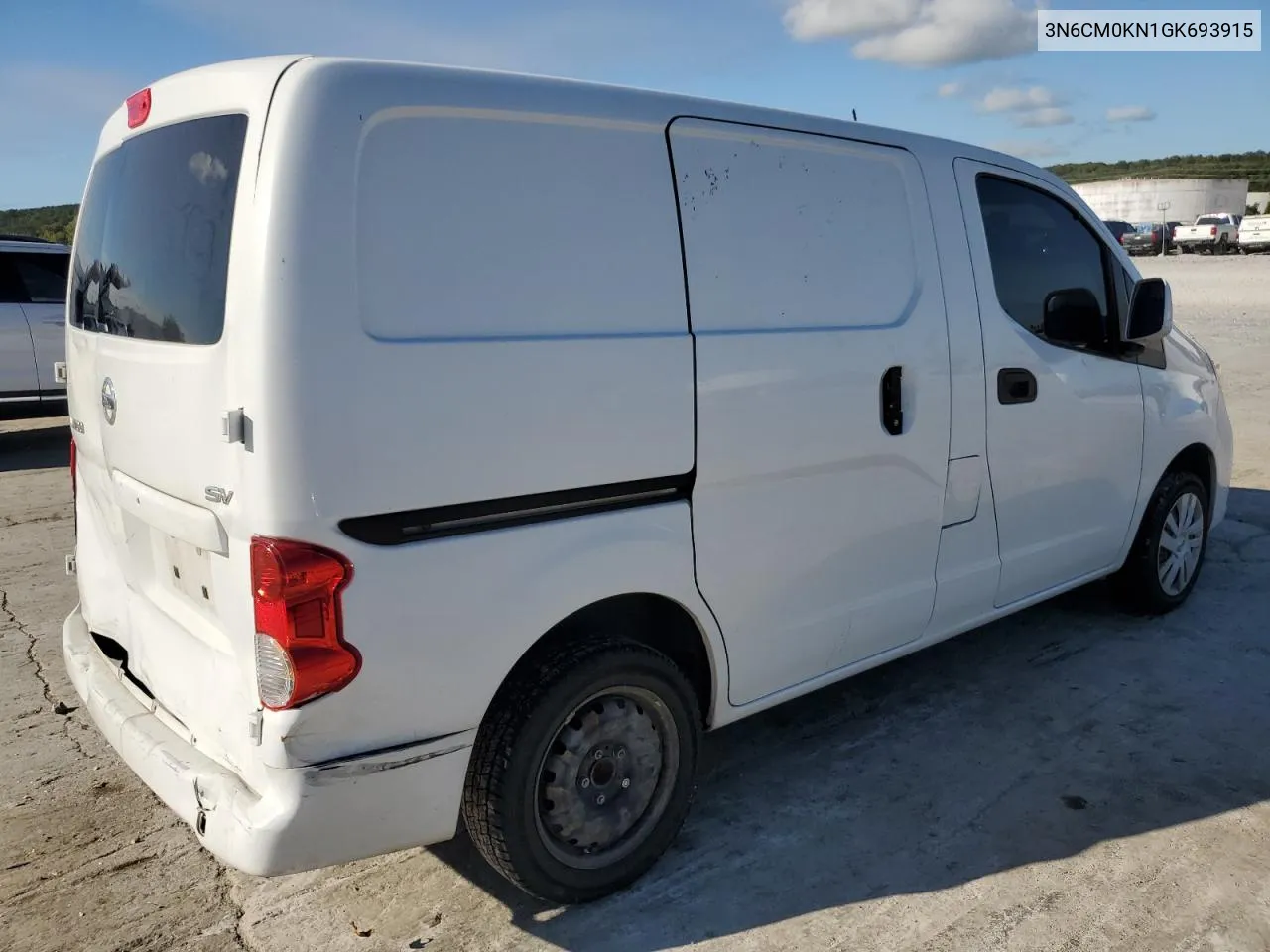 2016 Nissan Nv200 2.5S VIN: 3N6CM0KN1GK693915 Lot: 71710694