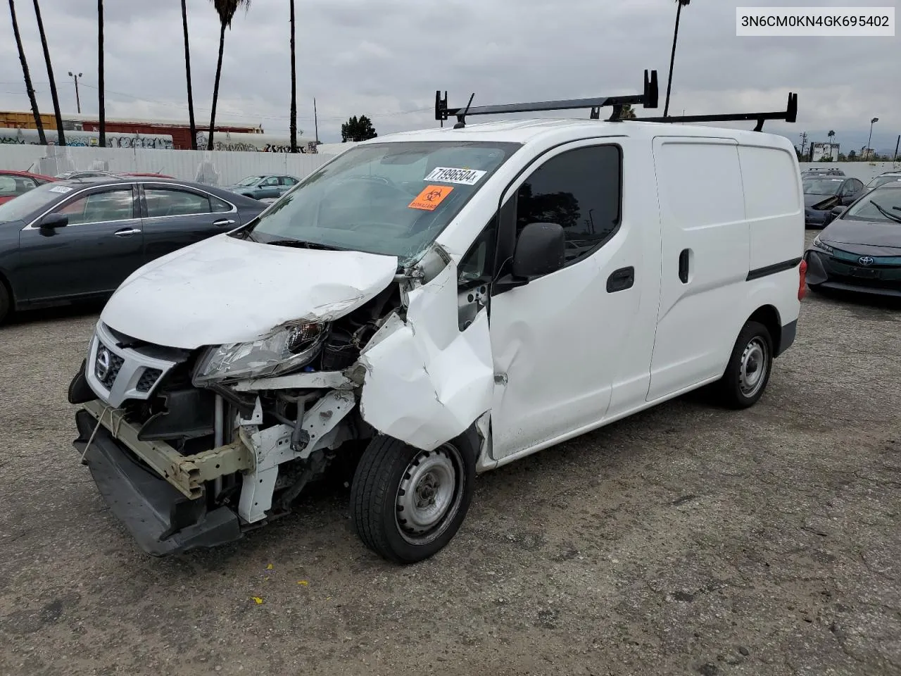 2016 Nissan Nv200 2.5S VIN: 3N6CM0KN4GK695402 Lot: 71996504