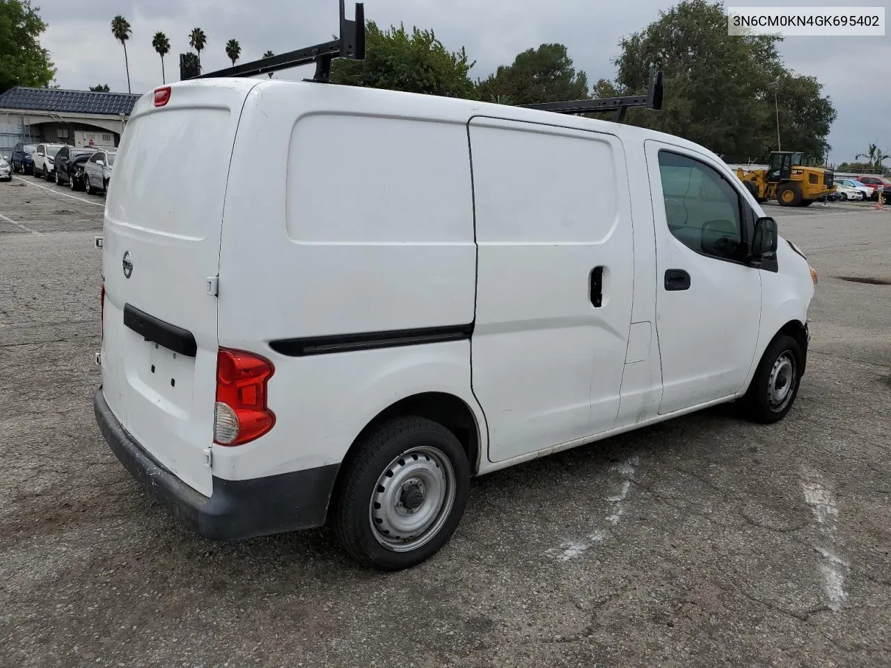 2016 Nissan Nv200 2.5S VIN: 3N6CM0KN4GK695402 Lot: 71996504