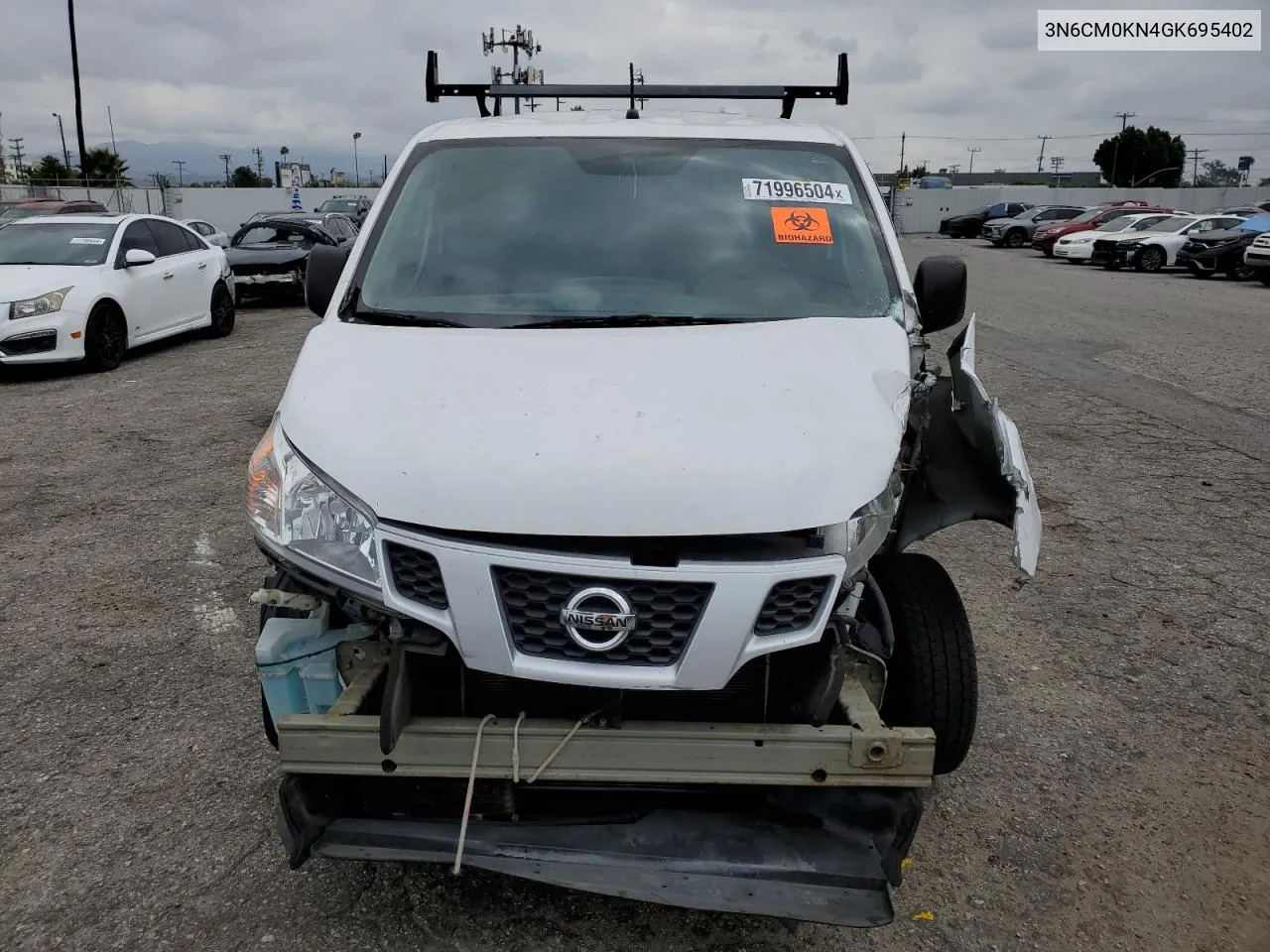 2016 Nissan Nv200 2.5S VIN: 3N6CM0KN4GK695402 Lot: 71996504