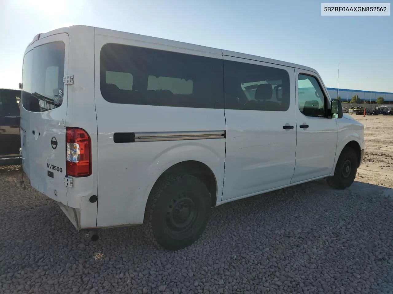 5BZBF0AAXGN852562 2016 Nissan Nv 3500 S