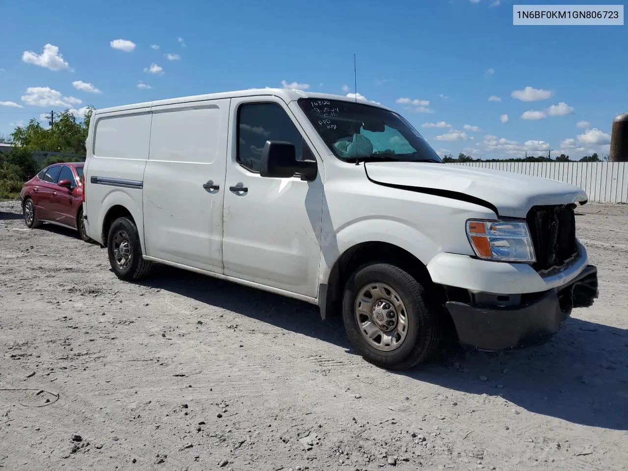 2016 Nissan Nv 1500 S VIN: 1N6BF0KM1GN806723 Lot: 73531974