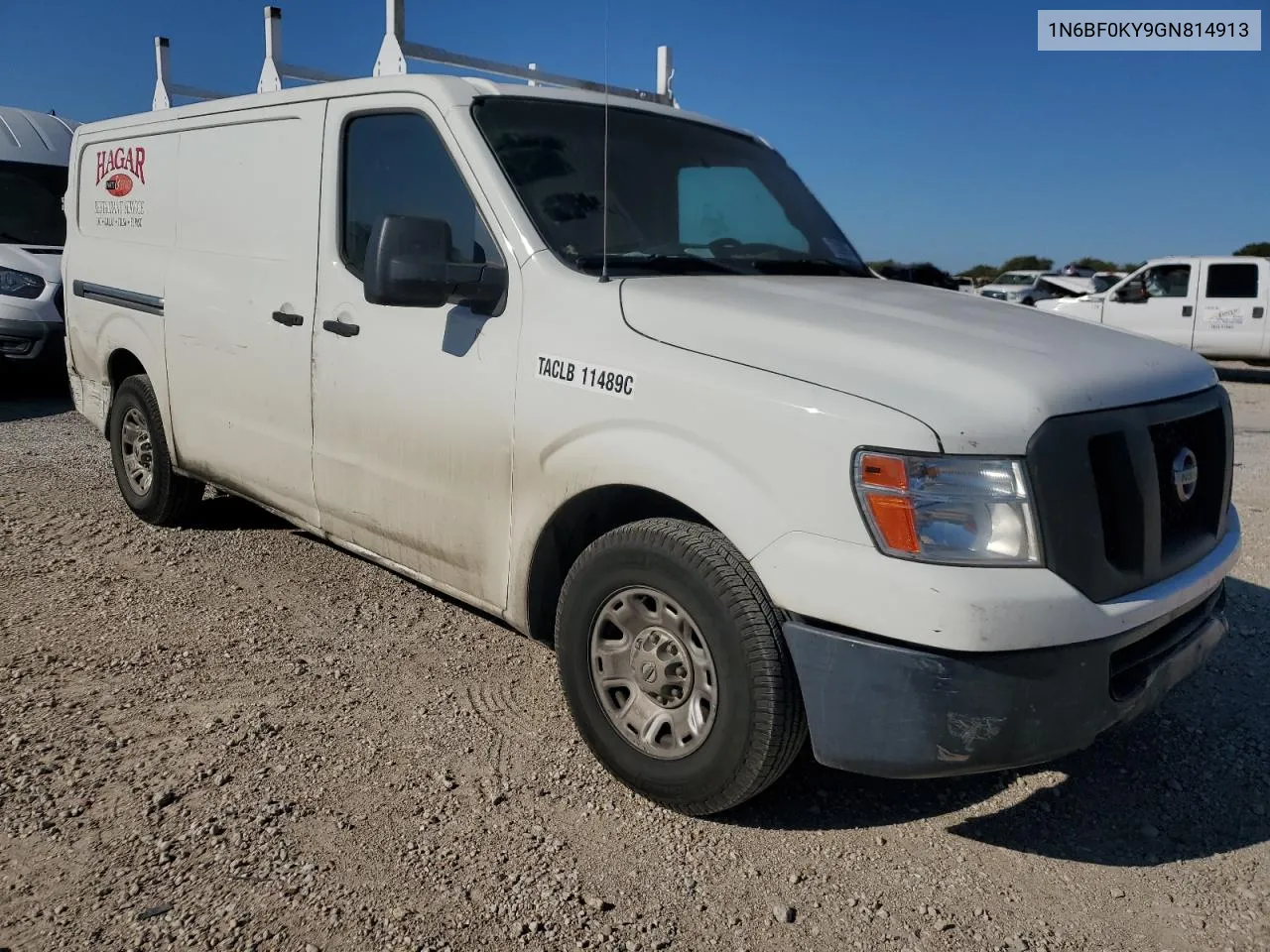 2016 Nissan Nv 1500 S VIN: 1N6BF0KY9GN814913 Lot: 75329974