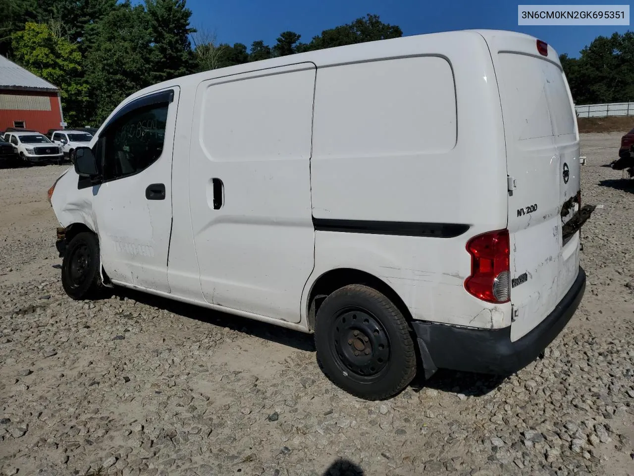 2016 Nissan Nv200 2.5S VIN: 3N6CM0KN2GK695351 Lot: 75740074