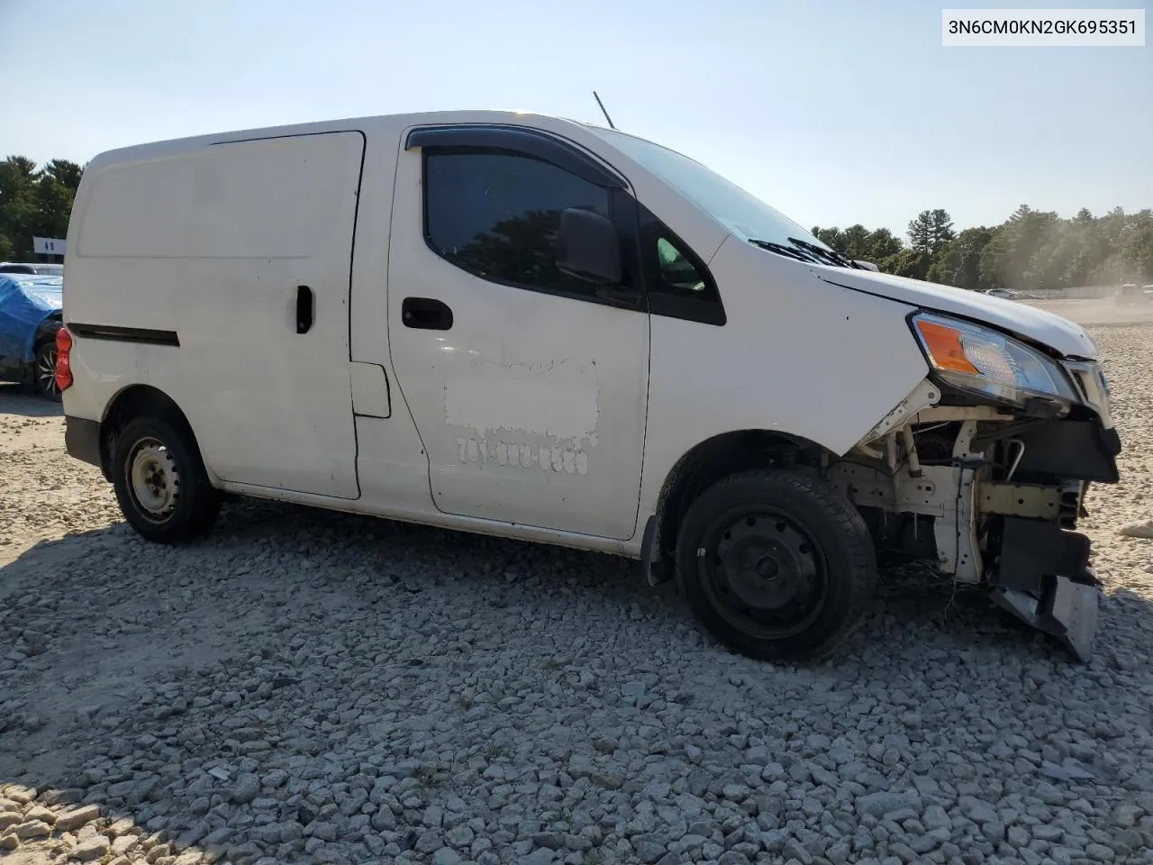 2016 Nissan Nv200 2.5S VIN: 3N6CM0KN2GK695351 Lot: 75740074