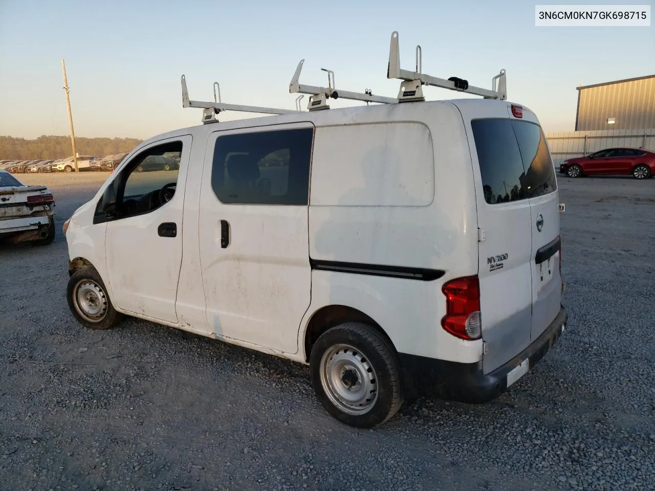 2016 Nissan Nv200 2.5S VIN: 3N6CM0KN7GK698715 Lot: 77022444