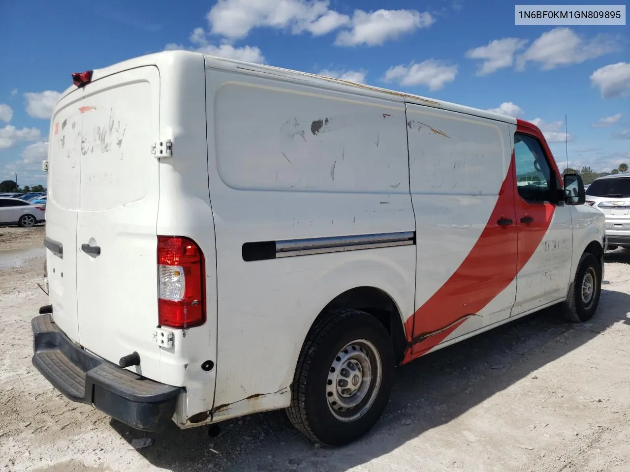 2016 Nissan Nv 1500 S VIN: 1N6BF0KM1GN809895 Lot: 77468914