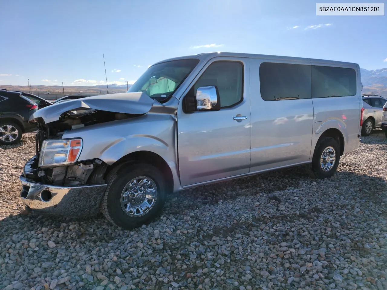 2016 Nissan Nv 3500 S VIN: 5BZAF0AA1GN851201 Lot: 77651044