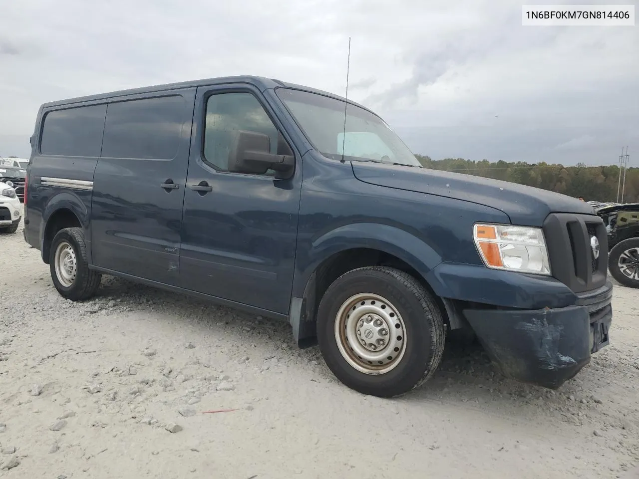 2016 Nissan Nv 1500 S VIN: 1N6BF0KM7GN814406 Lot: 79100504