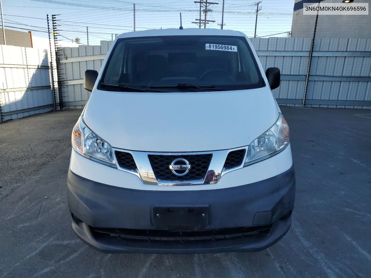 2016 Nissan Nv200 2.5S VIN: 3N6CM0KN4GK696596 Lot: 81956984