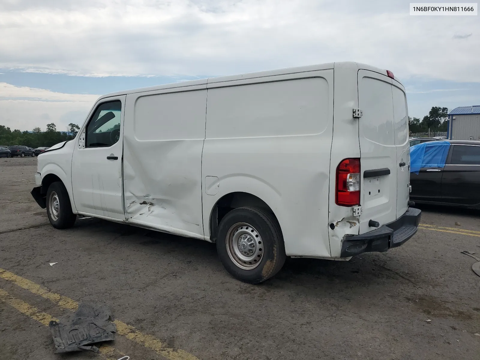 2017 Nissan Nv 1500 S VIN: 1N6BF0KY1HN811666 Lot: 62022434