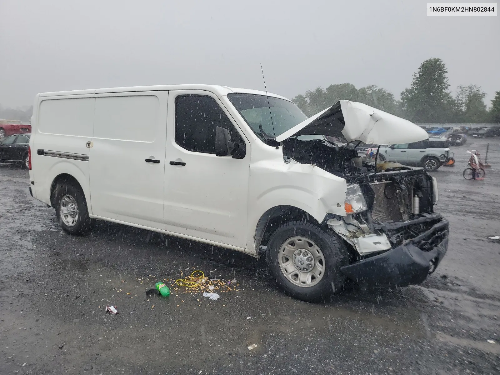 2017 Nissan Nv 1500 S VIN: 1N6BF0KM2HN802844 Lot: 64149684