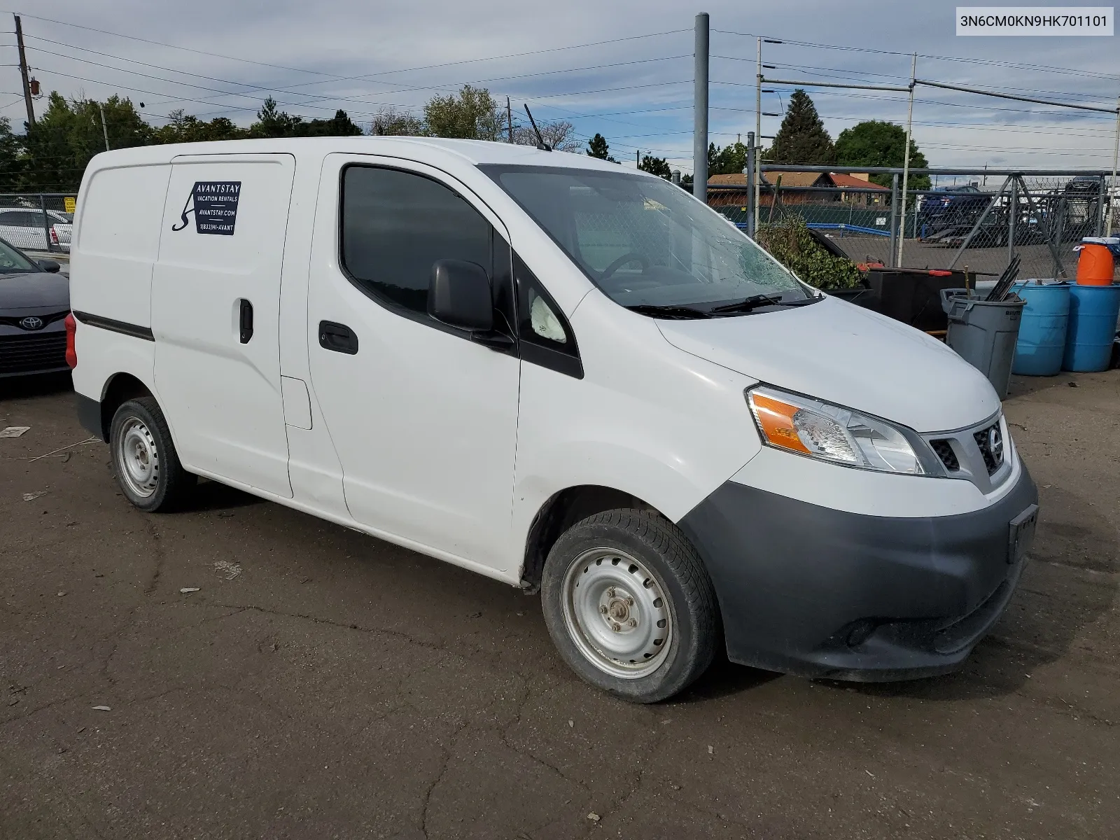 2017 Nissan Nv200 2.5S VIN: 3N6CM0KN9HK701101 Lot: 66347764