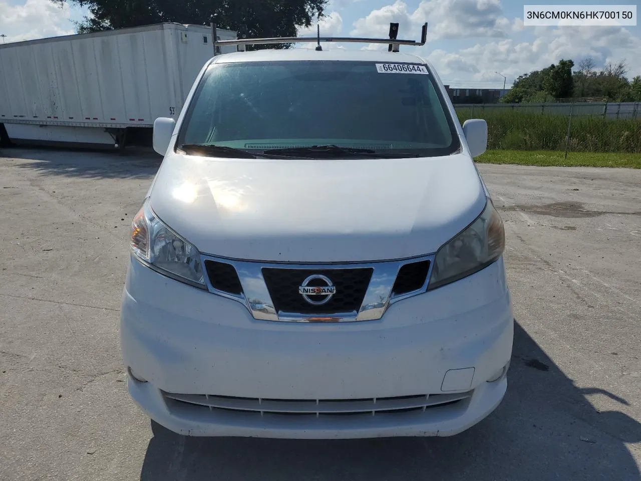 2017 Nissan Nv200 2.5S VIN: 3N6CM0KN6HK700150 Lot: 66406644