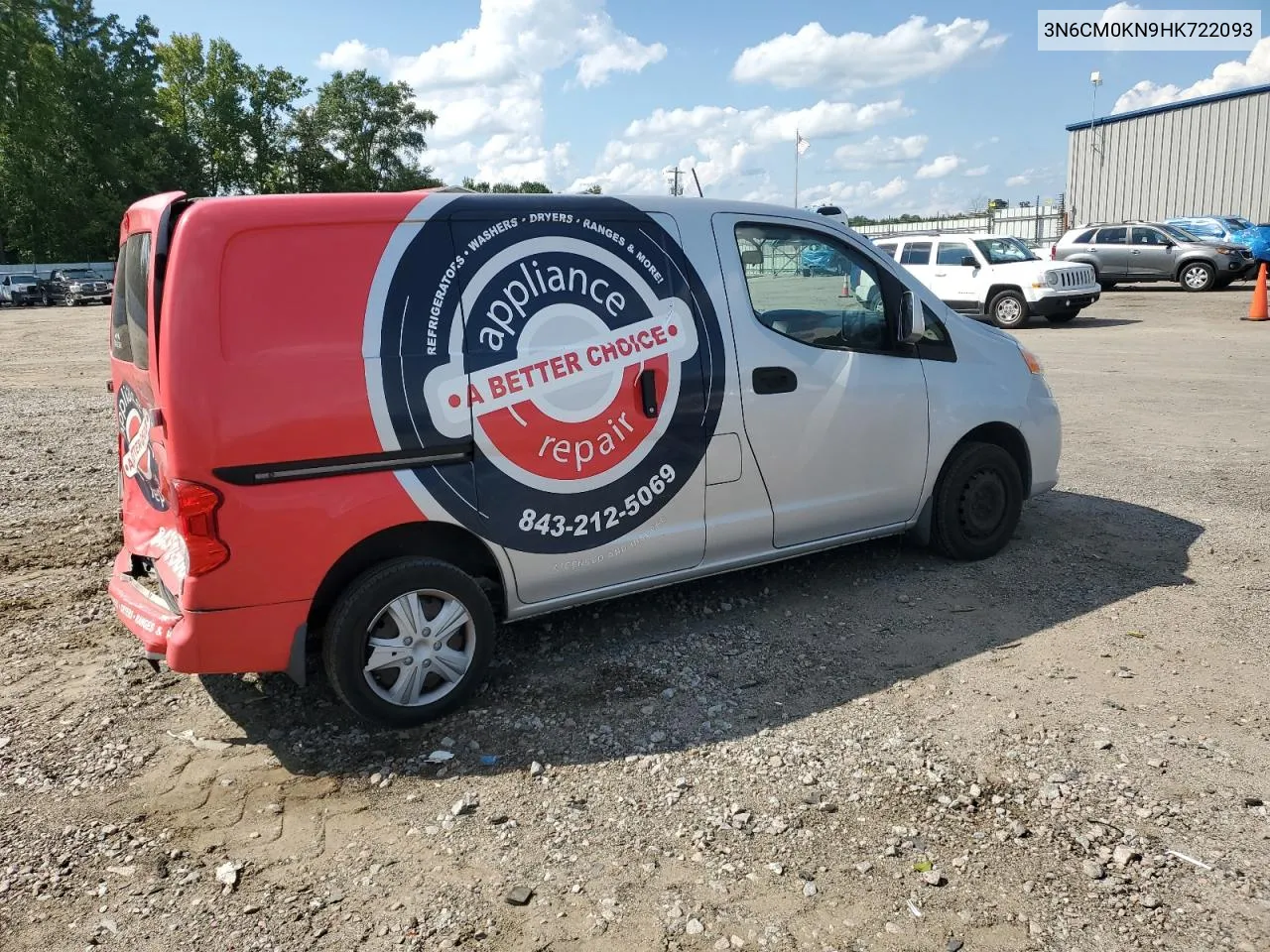 2017 Nissan Nv200 2.5S VIN: 3N6CM0KN9HK722093 Lot: 67750744