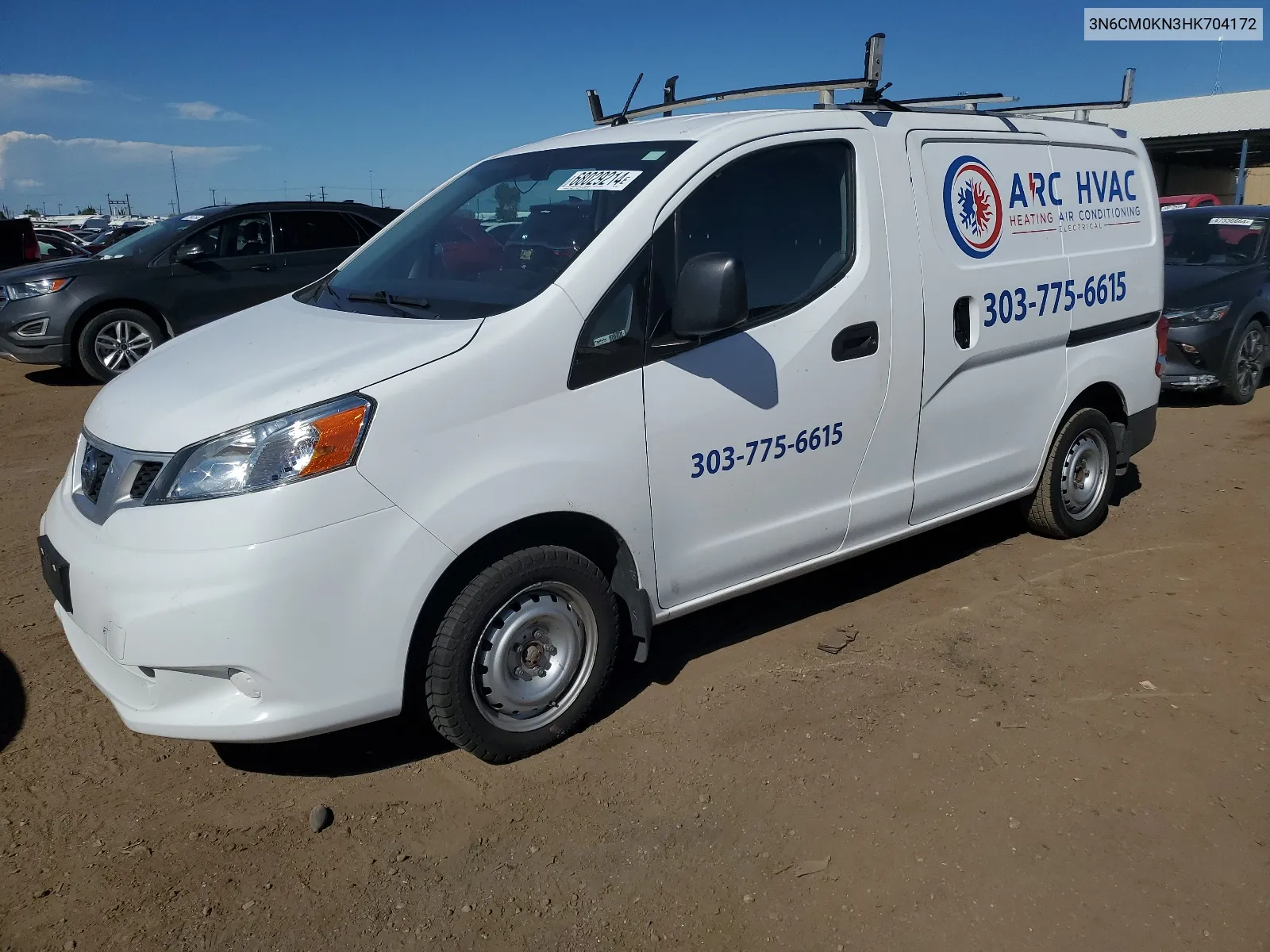 2017 Nissan Nv200 2.5S VIN: 3N6CM0KN3HK704172 Lot: 68029214