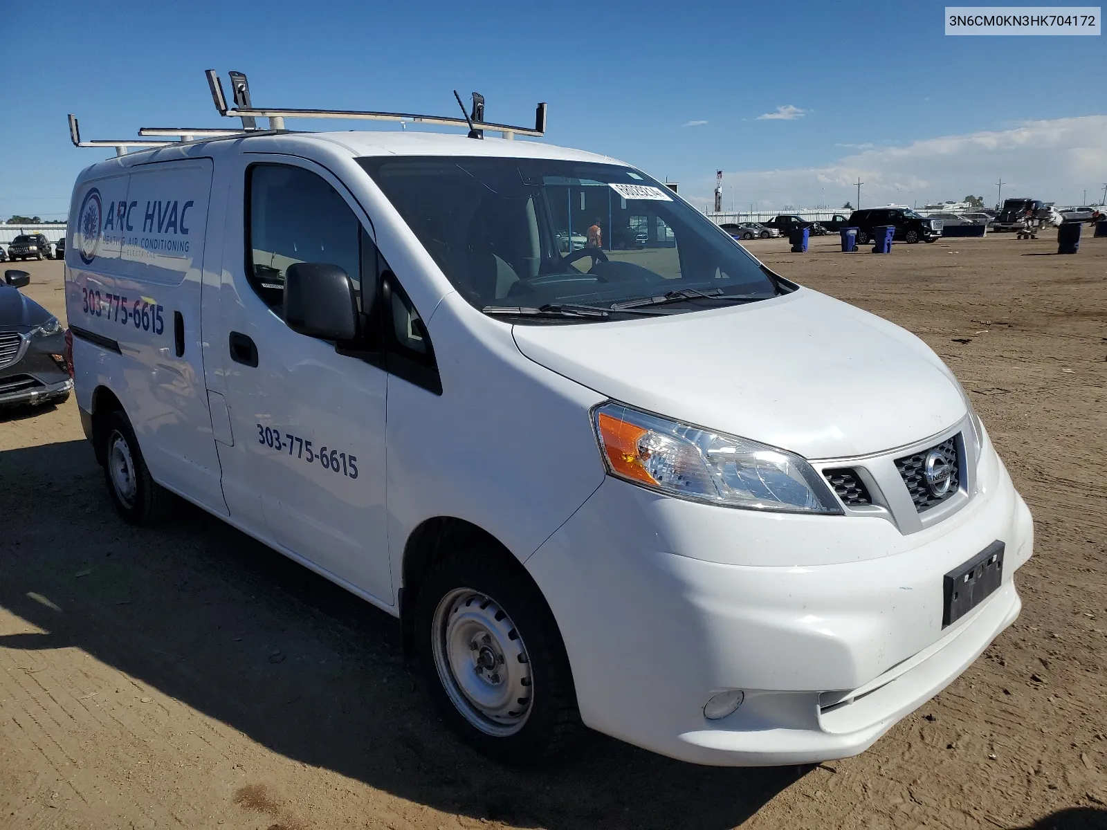 2017 Nissan Nv200 2.5S VIN: 3N6CM0KN3HK704172 Lot: 68029214