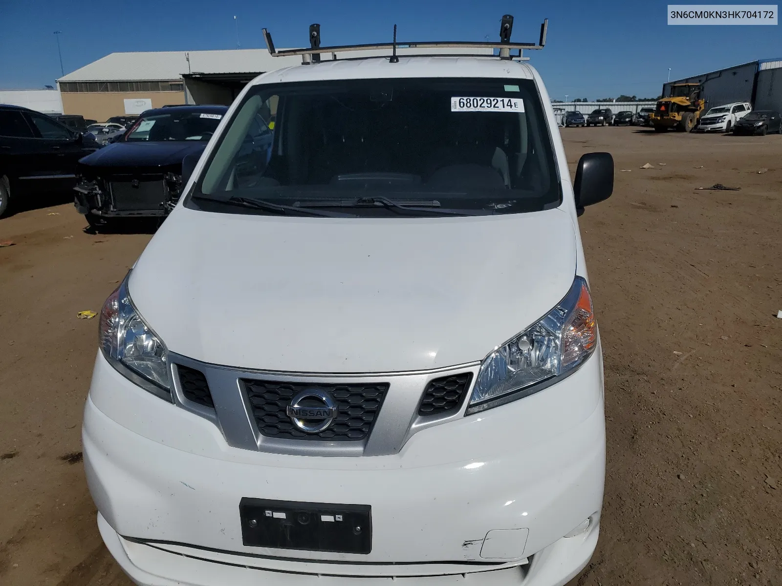 2017 Nissan Nv200 2.5S VIN: 3N6CM0KN3HK704172 Lot: 68029214