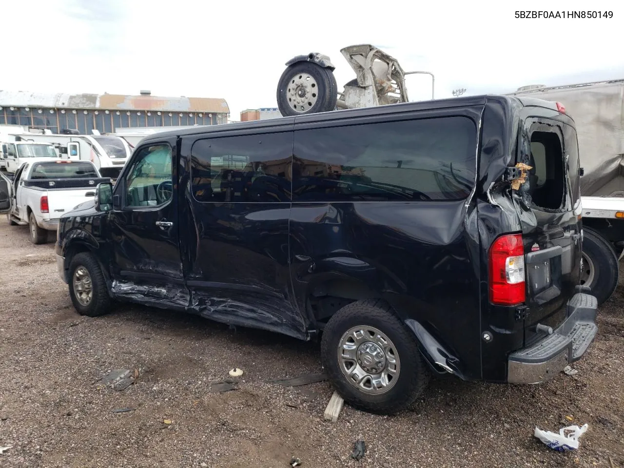 2017 Nissan Nv 3500 S VIN: 5BZBF0AA1HN850149 Lot: 68544014