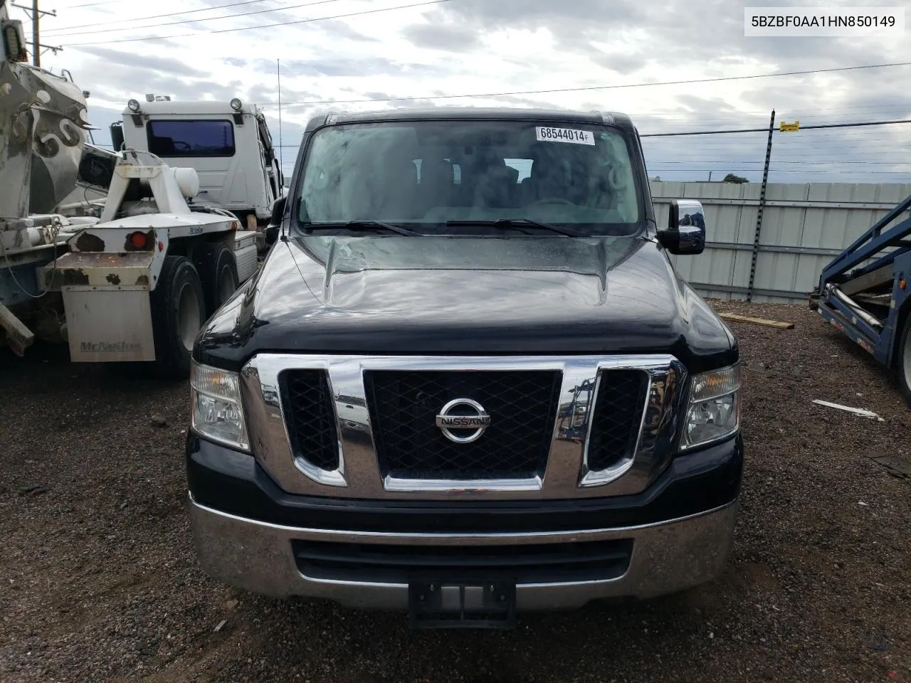 2017 Nissan Nv 3500 S VIN: 5BZBF0AA1HN850149 Lot: 68544014