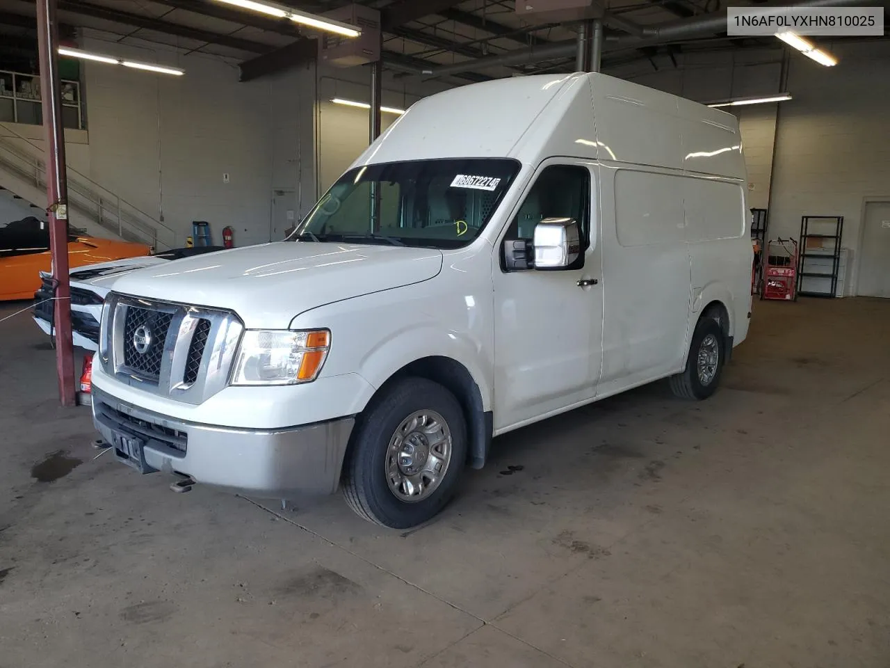 2017 Nissan Nv 2500 S VIN: 1N6AF0LYXHN810025 Lot: 68672274