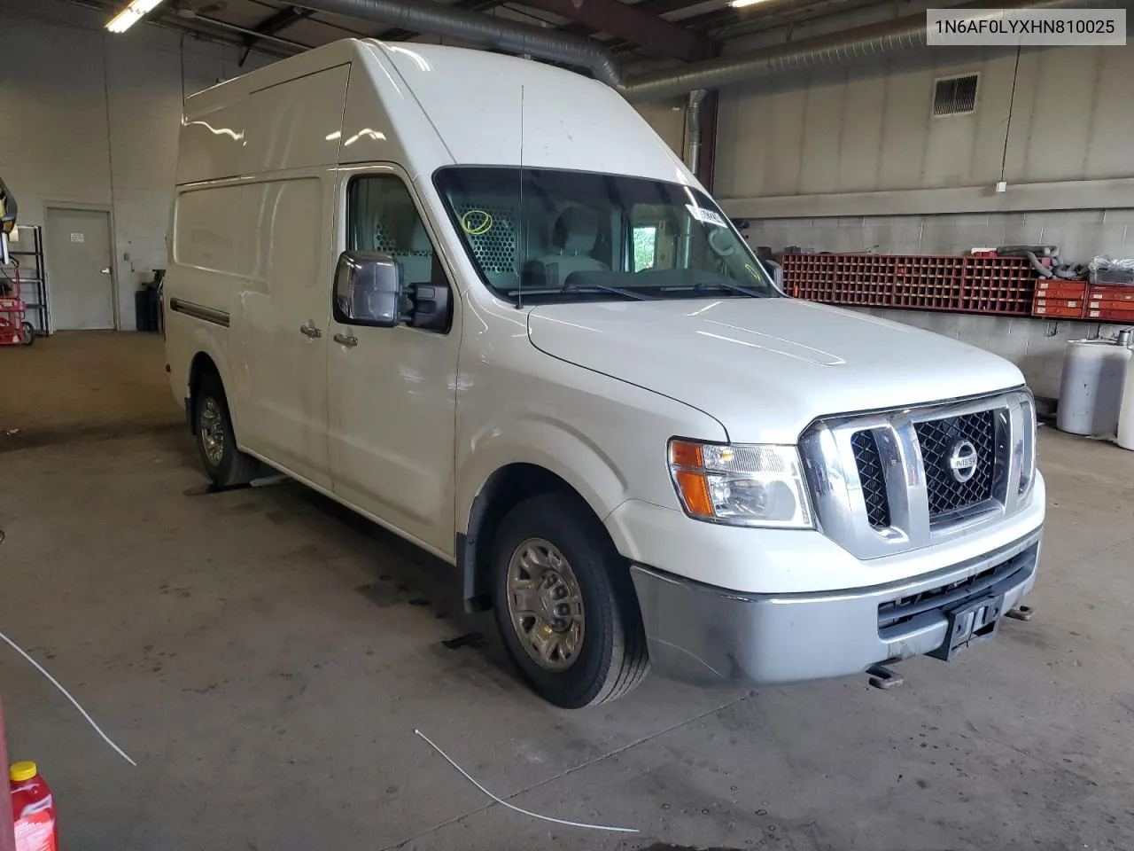 2017 Nissan Nv 2500 S VIN: 1N6AF0LYXHN810025 Lot: 68672274