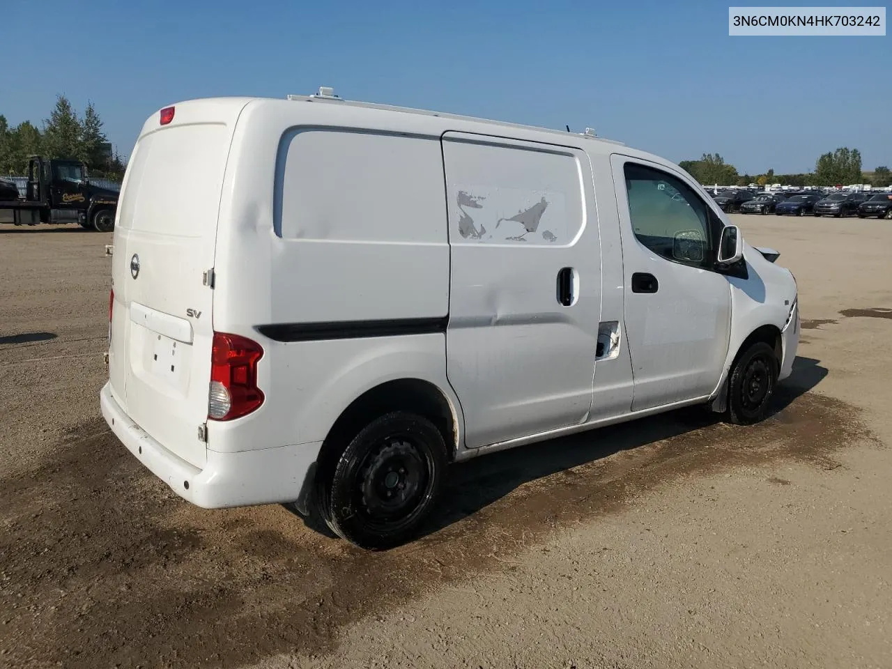 2017 Nissan Nv200 2.5S VIN: 3N6CM0KN4HK703242 Lot: 69926204