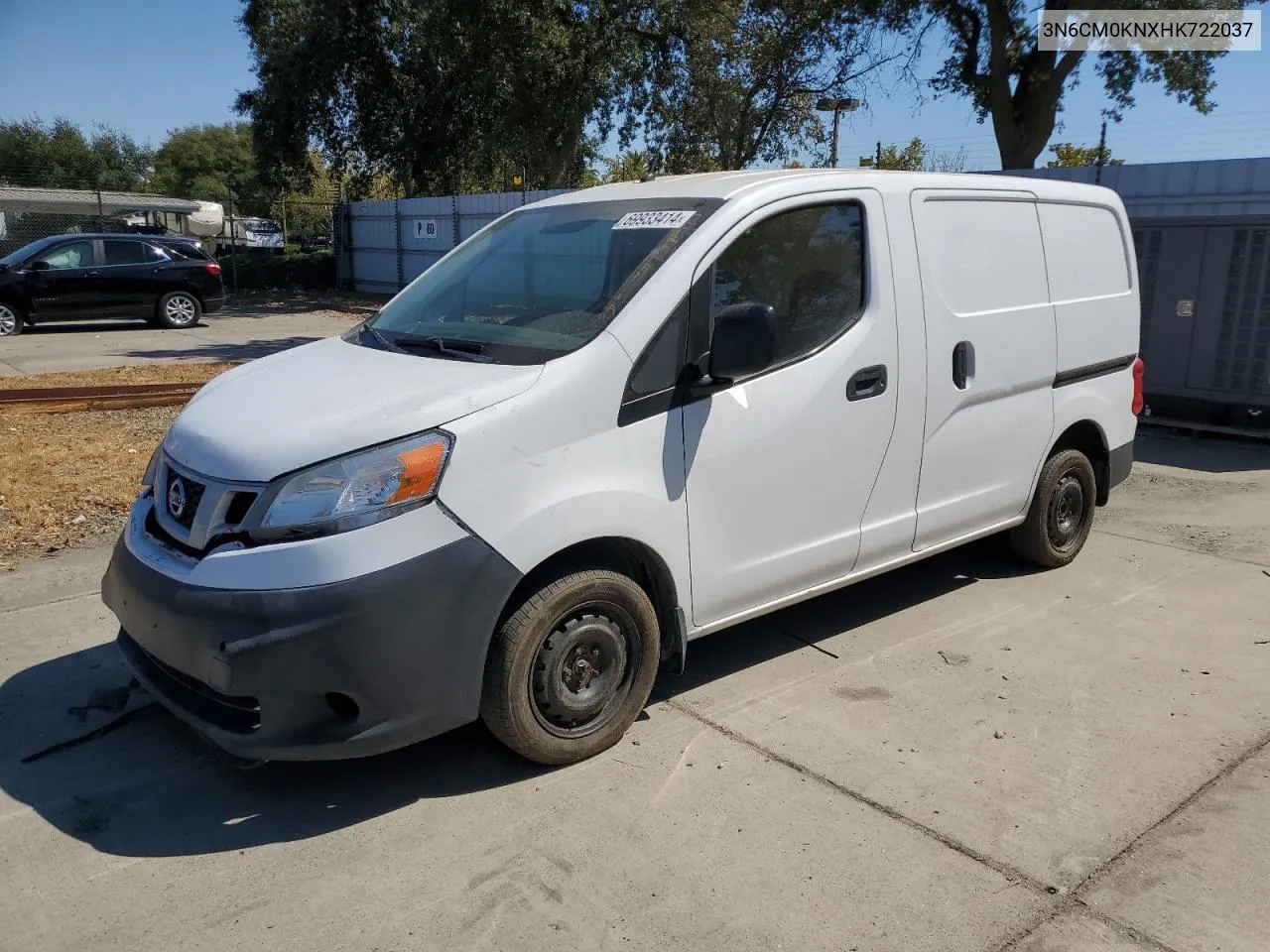 2017 Nissan Nv200 2.5S VIN: 3N6CM0KNXHK722037 Lot: 69933414