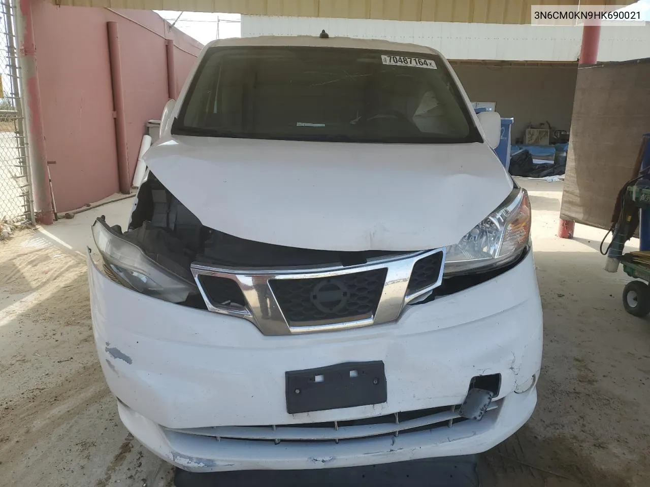 2017 Nissan Nv200 2.5S VIN: 3N6CM0KN9HK690021 Lot: 70487164