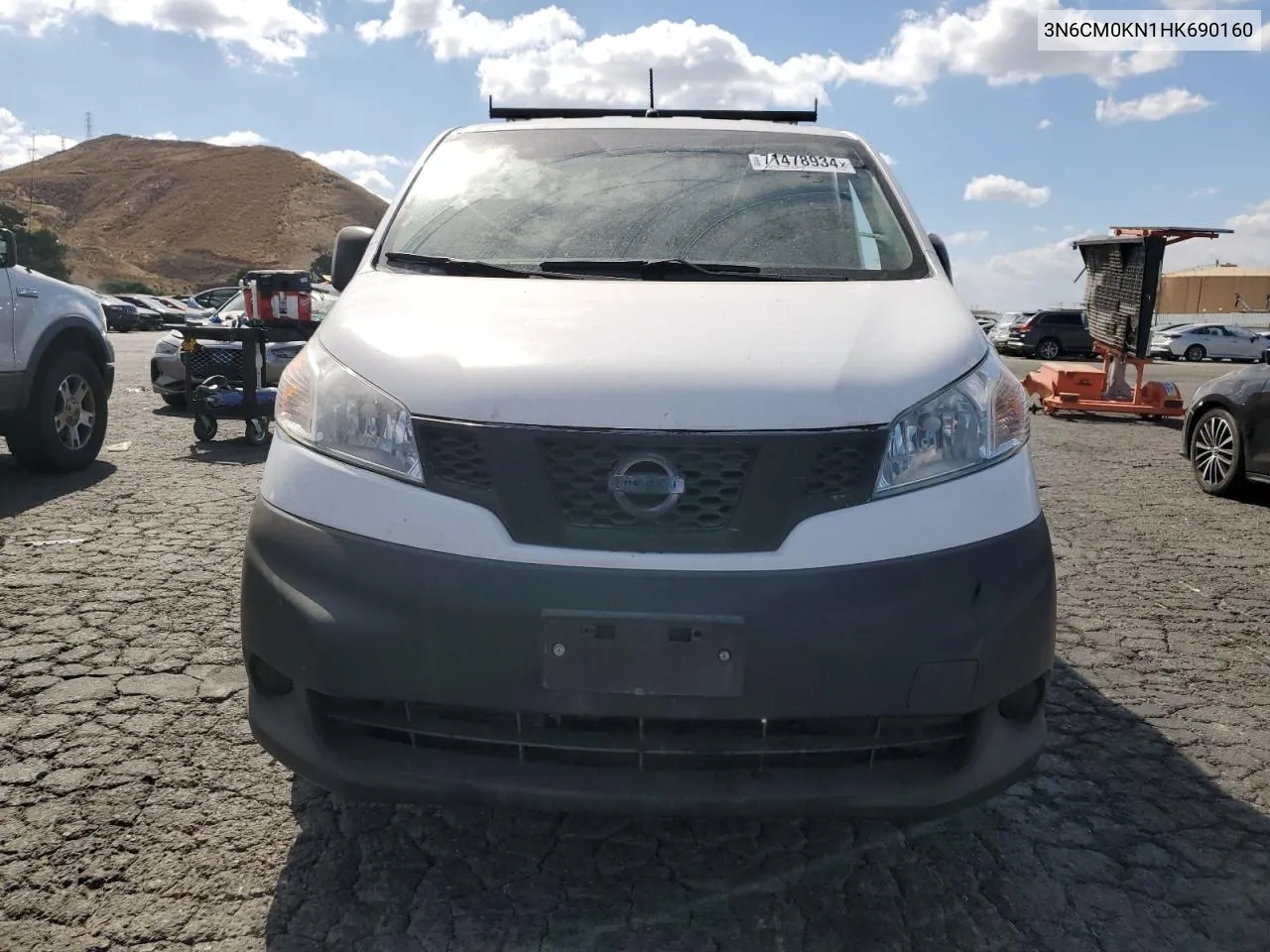 2017 Nissan Nv200 2.5S VIN: 3N6CM0KN1HK690160 Lot: 71478934