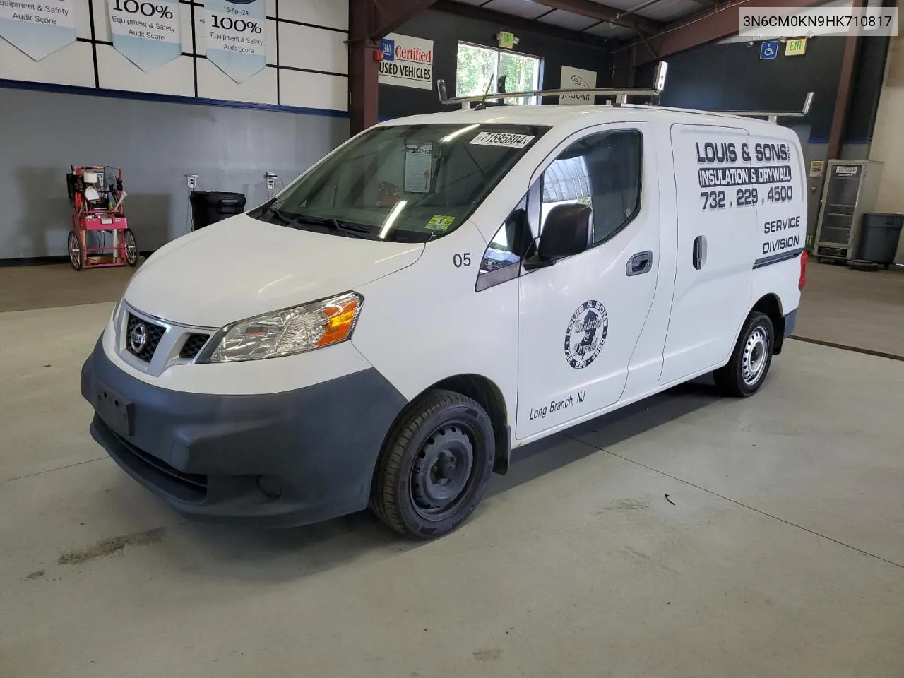 2017 Nissan Nv200 2.5S VIN: 3N6CM0KN9HK710817 Lot: 71595804